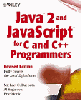 java 2 and javascript for c and c++ programmers book image